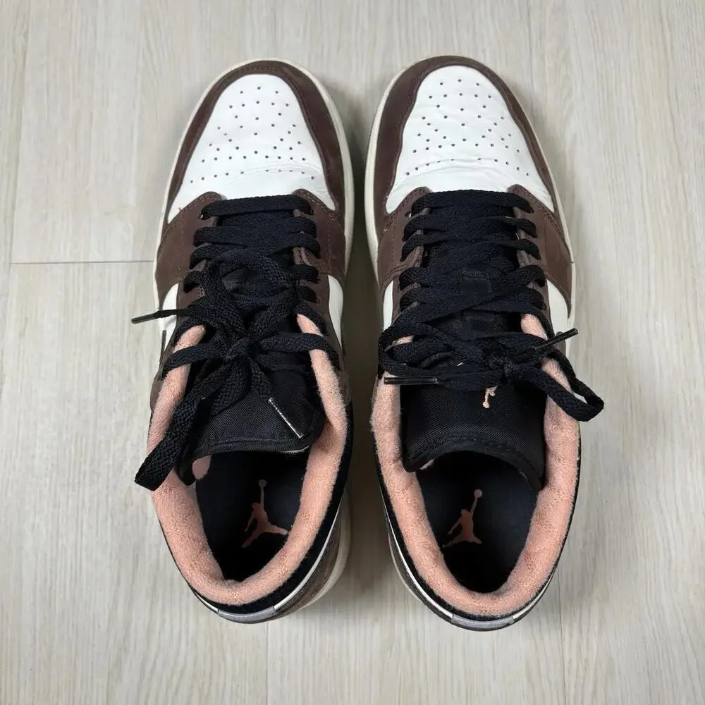 Nike Air Jordan 1 Low Mocha Brown Men’s Size 10 Chocolate Brown Mocha Mousse EUC